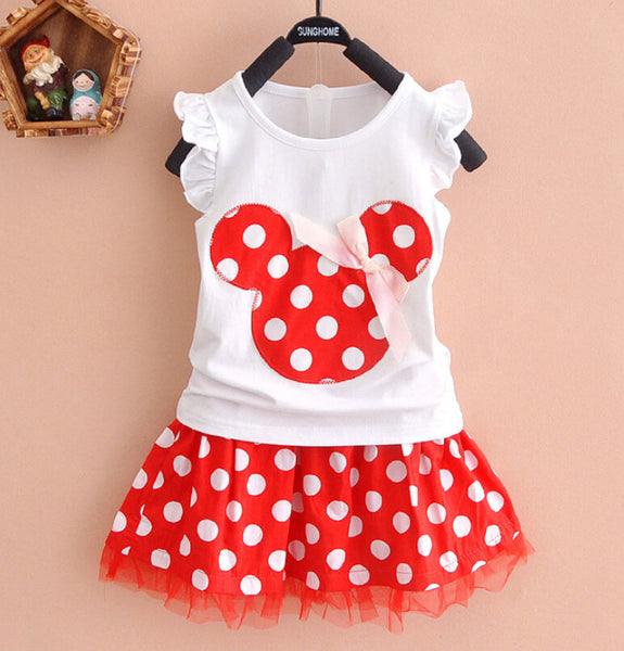 Mouse Baby Girls Summer Outfits