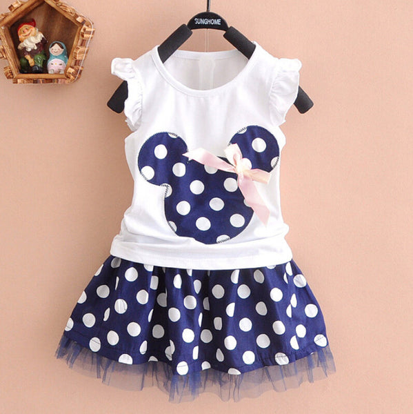 Mouse Baby Girls Summer Outfits