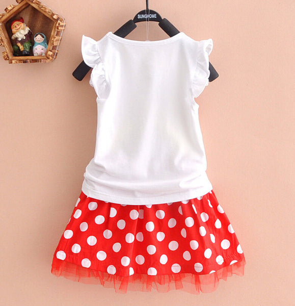 Mouse Baby Girls Summer Outfits