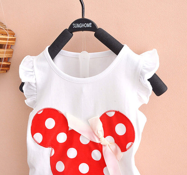 Mouse Baby Girls Summer Outfits