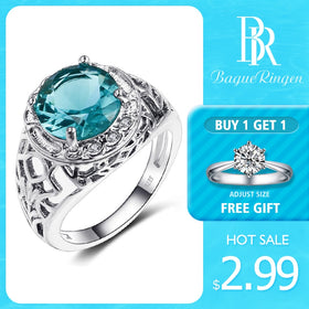 Bague Ringen Vintage 100% 925 Sterling Silver Created Alexandrite Gemstone Rings For Women Party Anniversary Fine Jewelry Ring