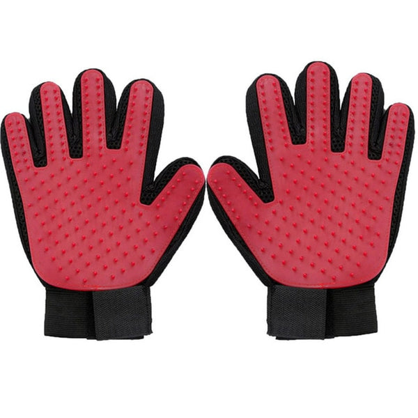 Silicone Pet Grooming Glove For Cats hair Brush Comb Cleaning Deshedding Pets Products for Cat Dog Removal Hairbrush For Animals