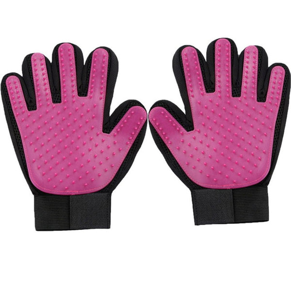 Silicone Pet Grooming Glove For Cats hair Brush Comb Cleaning Deshedding Pets Products for Cat Dog Removal Hairbrush For Animals