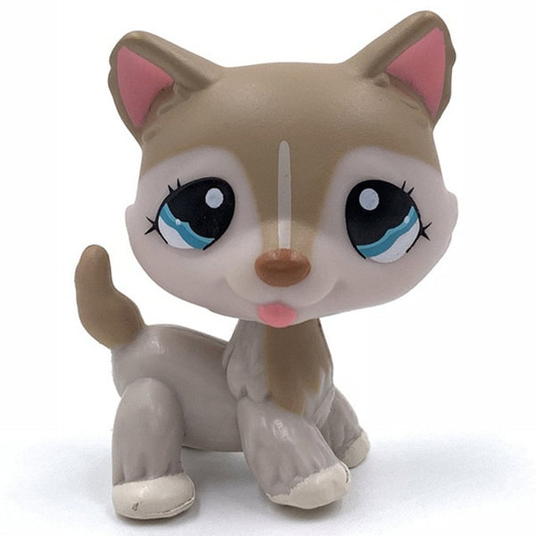 LPS CAT Rare Animal Pet Shop Toys Stands Dog Dachshund Collie Cocker Spaniel Great Dane Husky Old Original Figure Collection