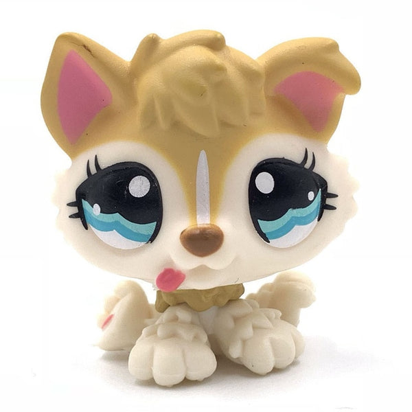 LPS CAT Rare Animal Pet Shop Toys Stands Dog Dachshund Collie Cocker Spaniel Great Dane Husky Old Original Figure Collection