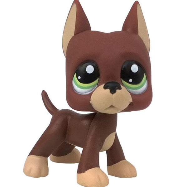 LPS CAT Rare Animal Pet Shop Toys Stands Dog Dachshund Collie Cocker Spaniel Great Dane Husky Old Original Figure Collection