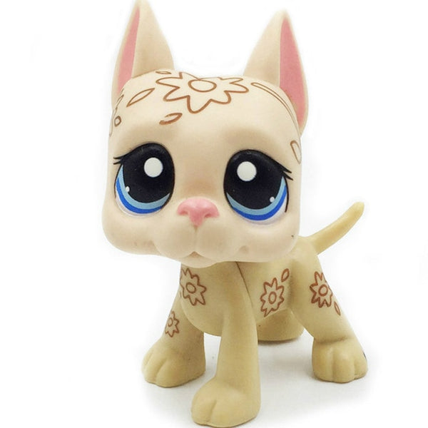 LPS CAT Rare Animal Pet Shop Toys Stands Dog Dachshund Collie Cocker Spaniel Great Dane Husky Old Original Figure Collection