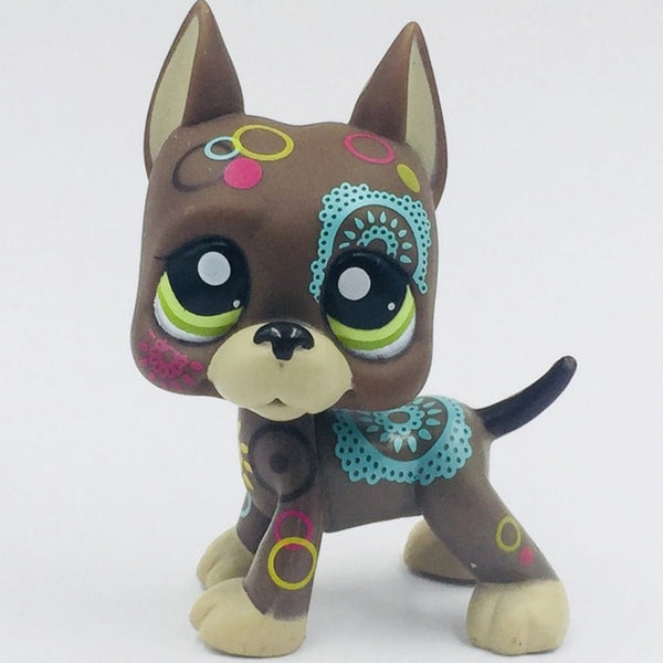 LPS CAT Rare Animal Pet Shop Toys Stands Dog Dachshund Collie Cocker Spaniel Great Dane Husky Old Original Figure Collection