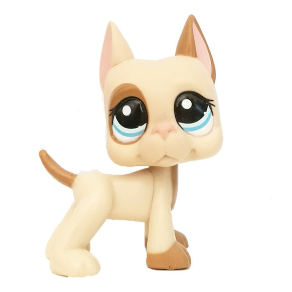 LPS CAT Rare Animal Pet Shop Toys Stands Dog Dachshund Collie Cocker Spaniel Great Dane Husky Old Original Figure Collection