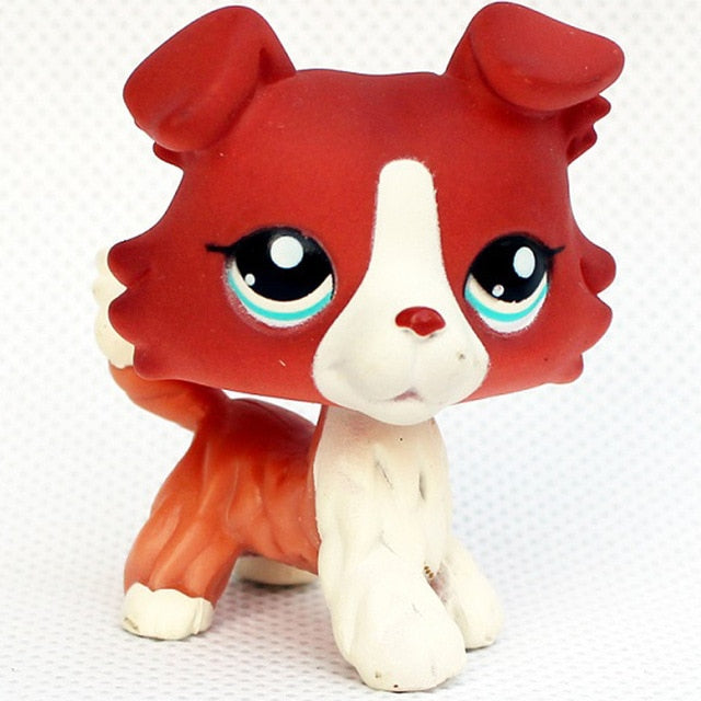 LPS CAT Rare Animal Pet Shop Toys Stands Dog Dachshund Collie Cocker Spaniel Great Dane Husky Old Original Figure Collection