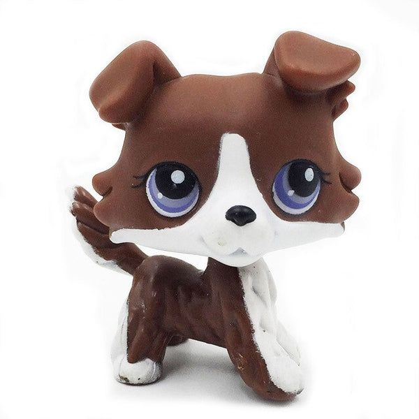 LPS CAT Rare Animal Pet Shop Toys Stands Dog Dachshund Collie Cocker Spaniel Great Dane Husky Old Original Figure Collection