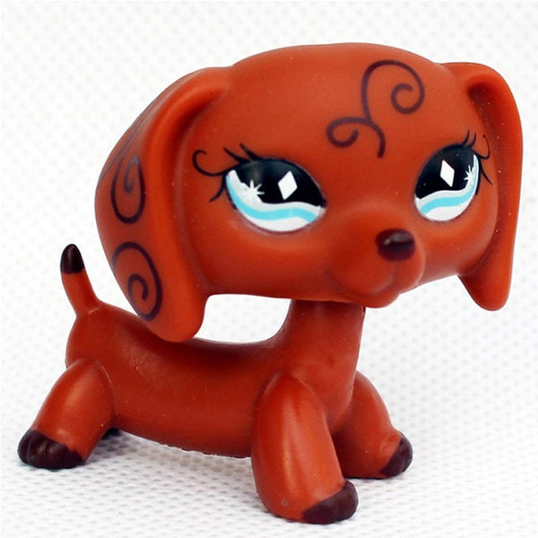 LPS CAT Rare Animal Pet Shop Toys Stands Dog Dachshund Collie Cocker Spaniel Great Dane Husky Old Original Figure Collection