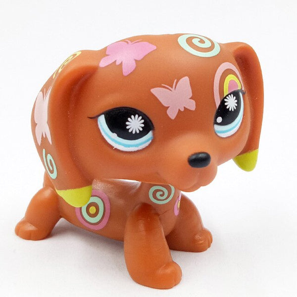 LPS CAT Rare Animal Pet Shop Toys Stands Dog Dachshund Collie Cocker Spaniel Great Dane Husky Old Original Figure Collection