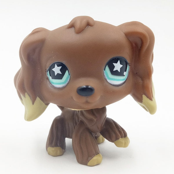 LPS CAT Rare Animal Pet Shop Toys Stands Dog Dachshund Collie Cocker Spaniel Great Dane Husky Old Original Figure Collection