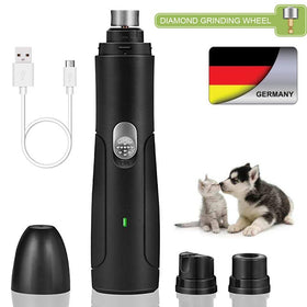 Pet Dog Nail Grinder Rechargeable USB Animal Clipper Nail Clippers For Dog Cat Nail Grooming Trimmer Low Noise Dog Products