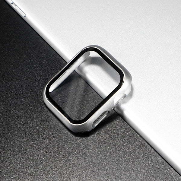 Glass+case For Apple Watch serie 6 5 4 3 SE 44mm 40mm iWatch Case 42mm 38mm bumper Screen Protector+cover apple watch Accessorie