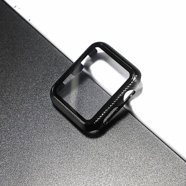 Glass+case For Apple Watch serie 6 5 4 3 SE 44mm 40mm iWatch Case 42mm 38mm bumper Screen Protector+cover apple watch Accessorie