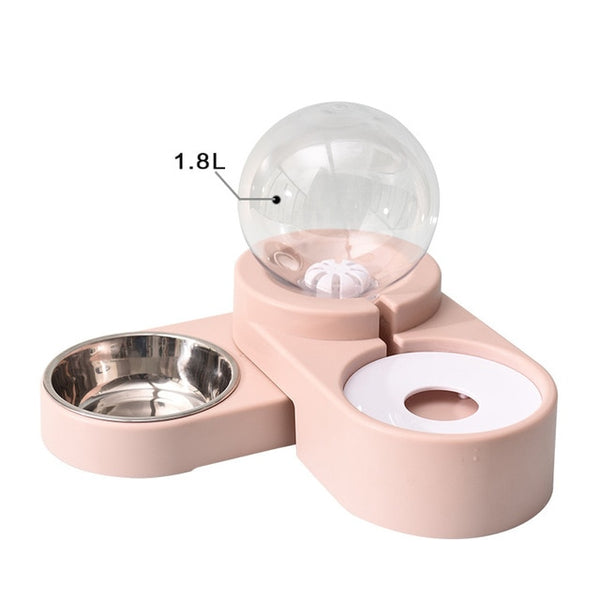 4 Style Pet Cat Bowl Dog for Cats Feeder Bowls Kitten Automatic Drinking Fountain 1.5L Capacity Puppy Feeding Waterer Products