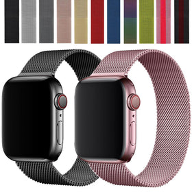 Strap For Apple watch seires 6 5 4 3 SE iWatch Band 38mm 42mm Accessories belt bracelet Milanese Loop Apple watch band 40mm 44mm
