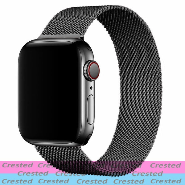Strap For Apple watch seires 6 5 4 3 SE iWatch Band 38mm 42mm Accessories belt bracelet Milanese Loop Apple watch band 40mm 44mm