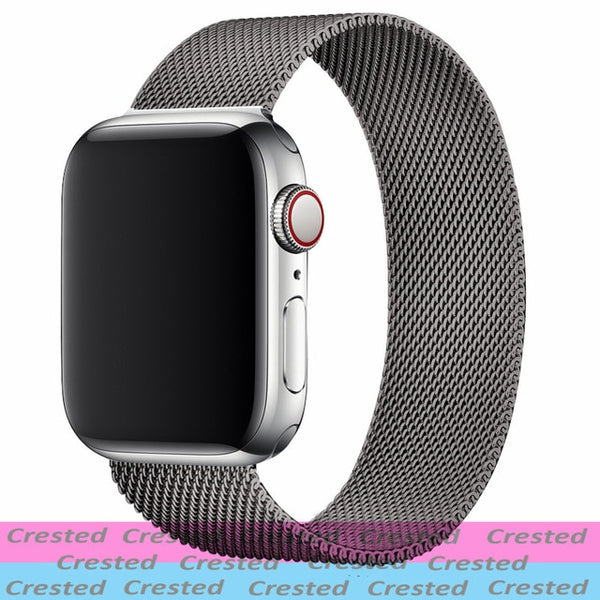 Strap For Apple watch seires 6 5 4 3 SE iWatch Band 38mm 42mm Accessories belt bracelet Milanese Loop Apple watch band 40mm 44mm