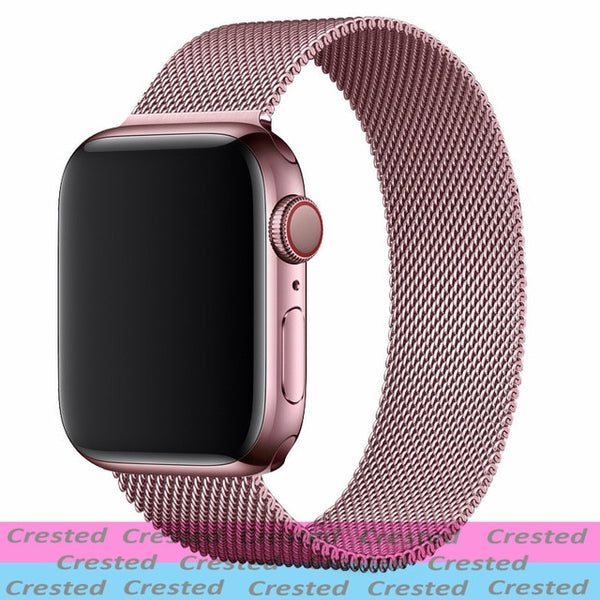 Strap For Apple watch seires 6 5 4 3 SE iWatch Band 38mm 42mm Accessories belt bracelet Milanese Loop Apple watch band 40mm 44mm
