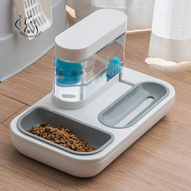4 Style Pet Cat Bowl Dog for Cats Feeder Bowls Kitten Automatic Drinking Fountain 1.5L Capacity Puppy Feeding Waterer Products