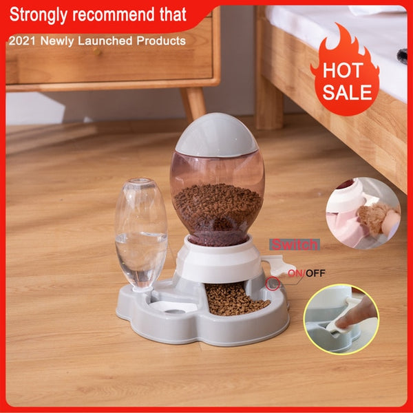 4 Style Pet Cat Bowl Dog for Cats Feeder Bowls Kitten Automatic Drinking Fountain 1.5L Capacity Puppy Feeding Waterer Products