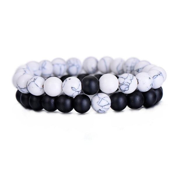 Natural Stone BEADED Bracelet