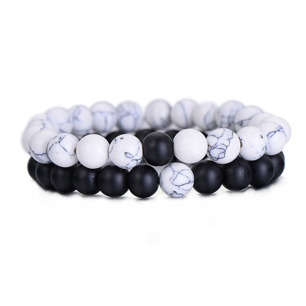 Natural Stone BEADED Bracelet