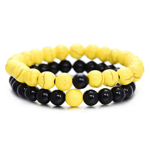 Natural Stone BEADED Bracelet