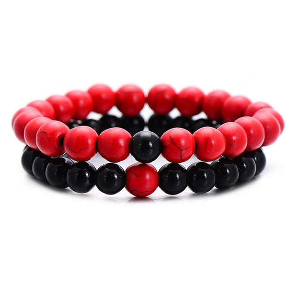 Natural Stone BEADED Bracelet