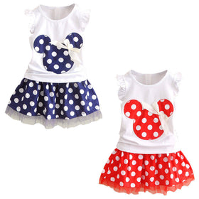 Mouse Baby Girls Summer Outfits