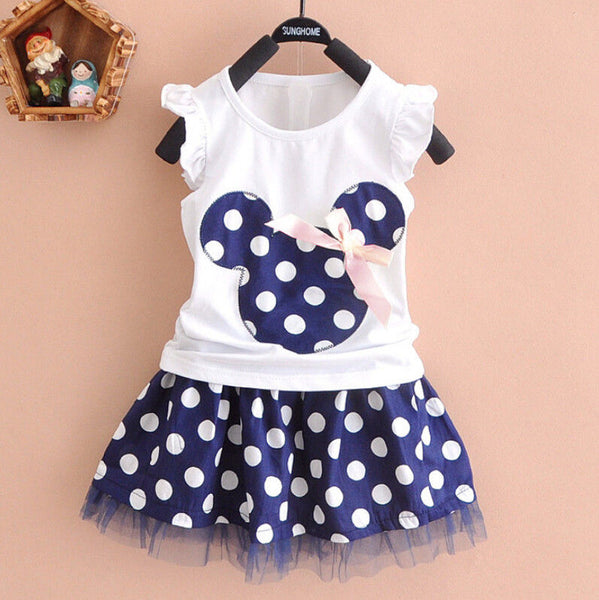 Mouse Baby Girls Summer Outfits