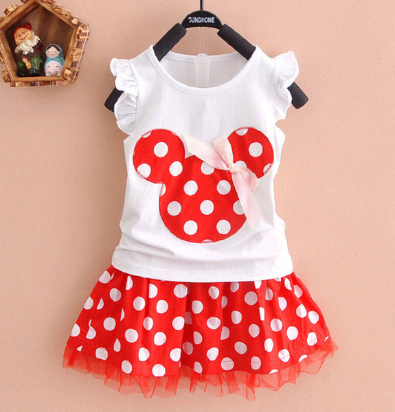 Mouse Baby Girls Summer Outfits