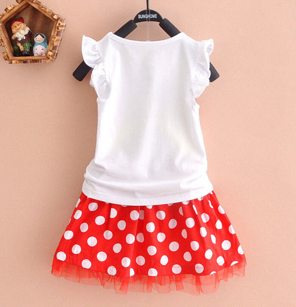 Mouse Baby Girls Summer Outfits