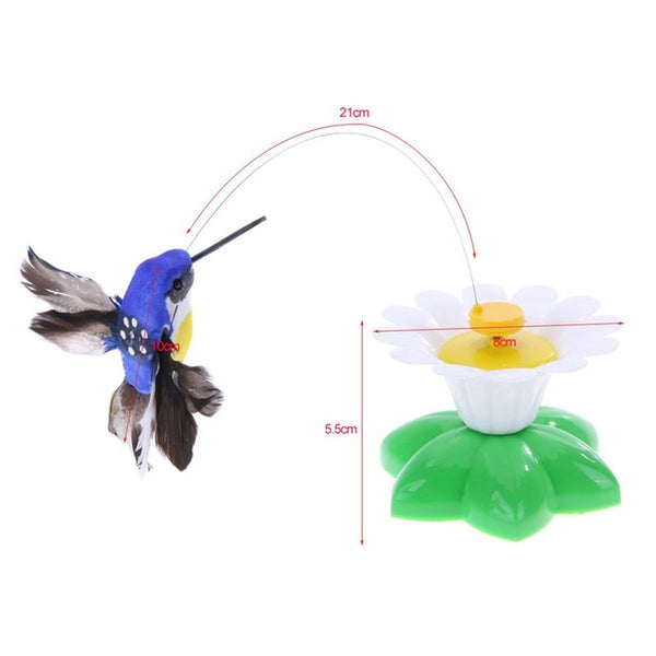 Rotating Colorful Butterfly  Cat Toys