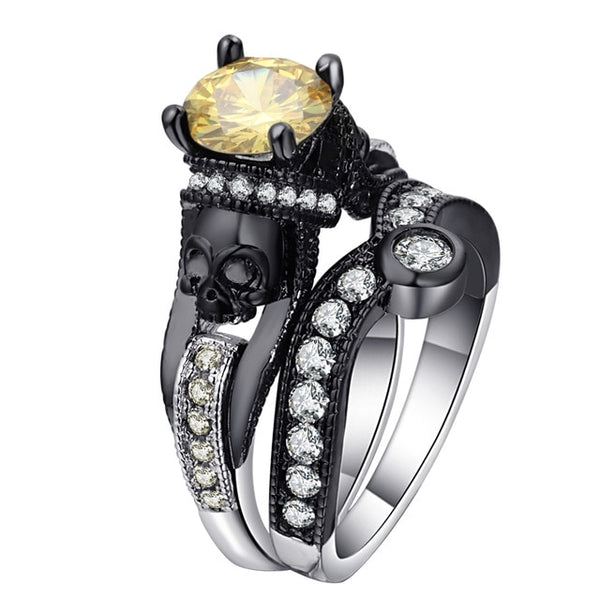 Skull Ring Set