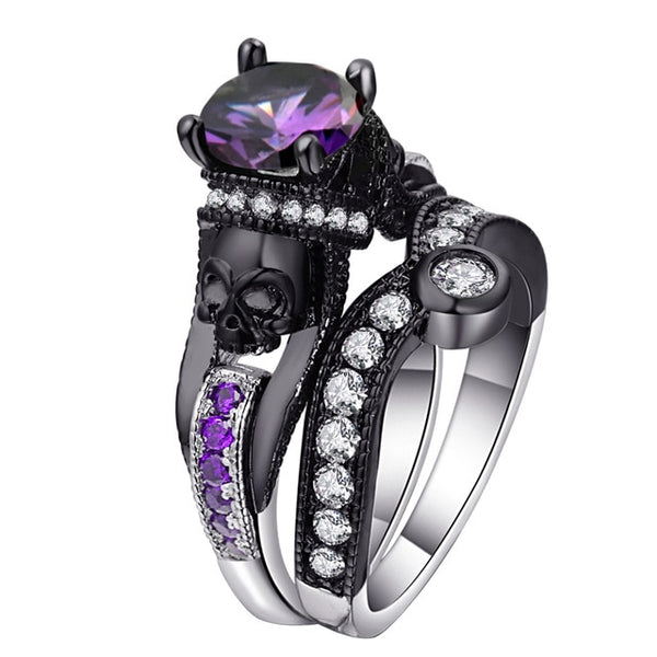 Skull Ring Set