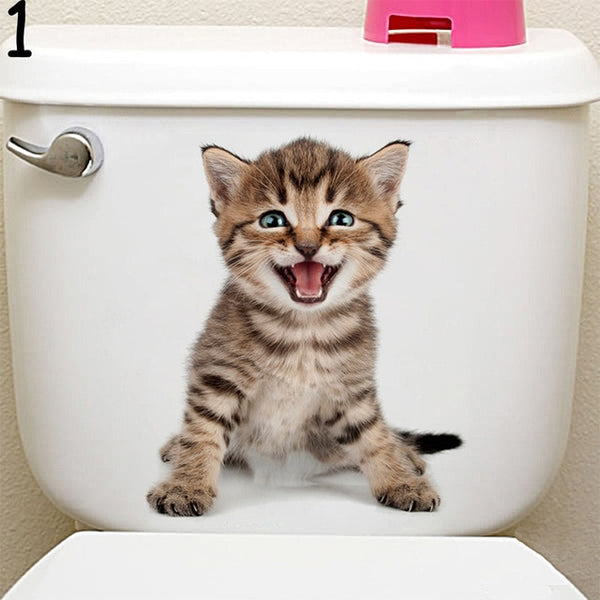 3d Toilet Stickers
