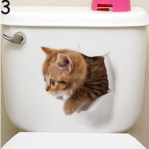 3d Toilet Stickers