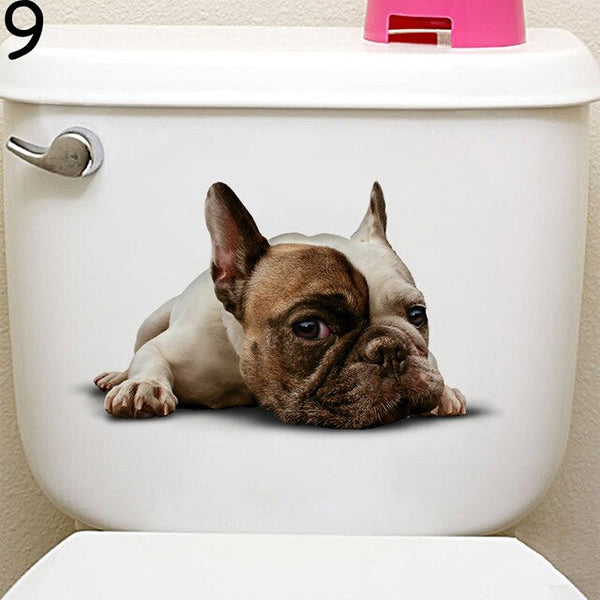 3d Toilet Stickers
