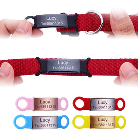 Personalized Cat ID Tags