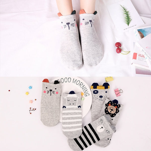 Animal Print Socks