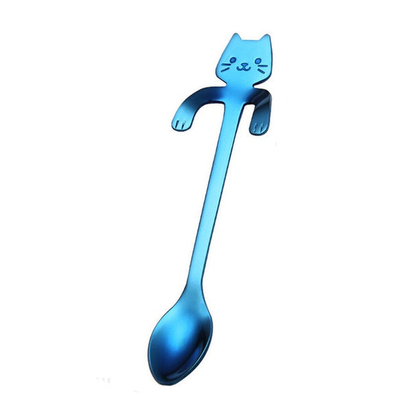 Kitty Cat Coffee Spoon