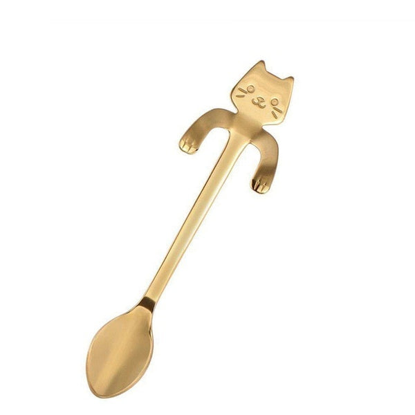 Kitty Cat Coffee Spoon
