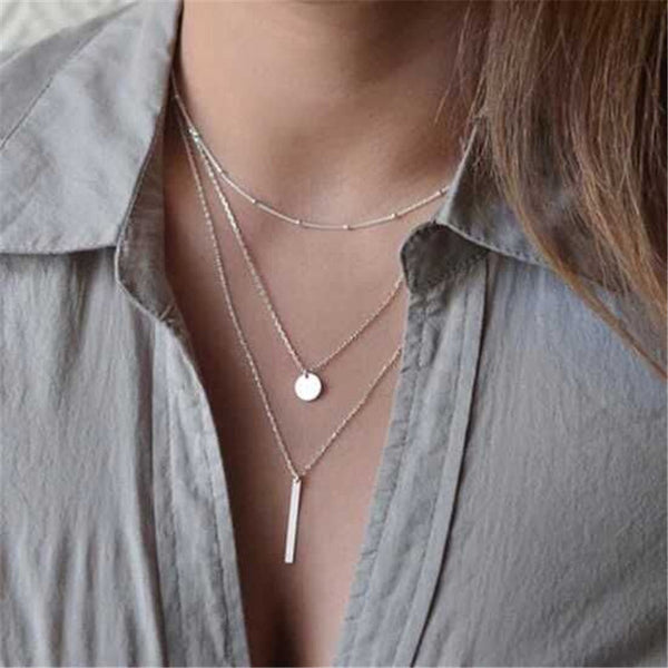 Bohemian Moon Star Crystal Heart Choker Necklace for Women Necklace Pendant on neck Chocker Necklace Jewelry Gift