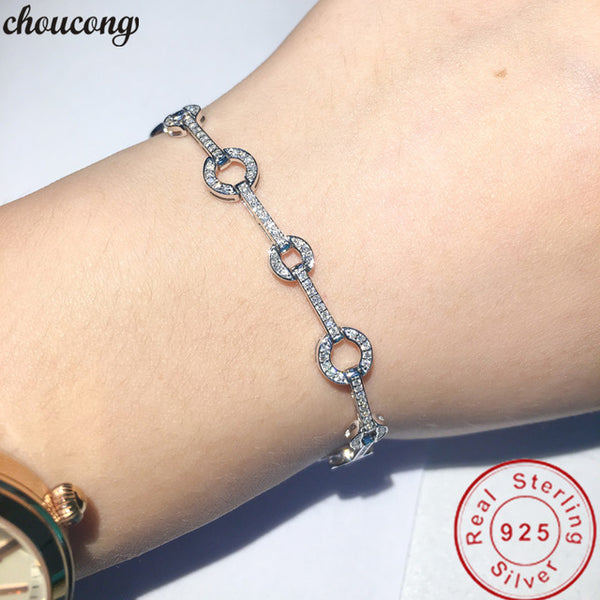 29 Styles Fashion Tennis bracelet White Gold Filled Pave AAAAA Cz stone Statement Party Wedding bracelets for women men Jewelry
